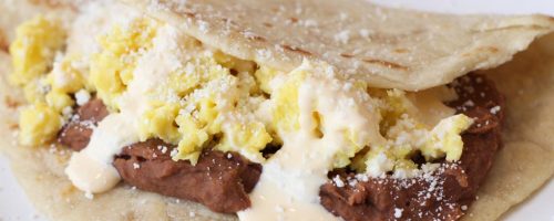 Baleadas and Honduran Tamales