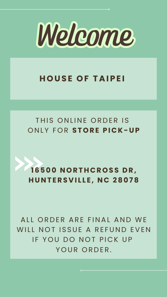 Welcome to House of Taipei