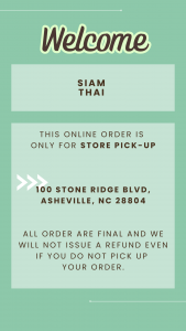 Welcome to Siam Thai!